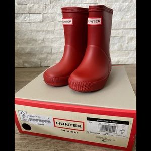 NEW kids first classic Hunter boots UK5 US6B/7G